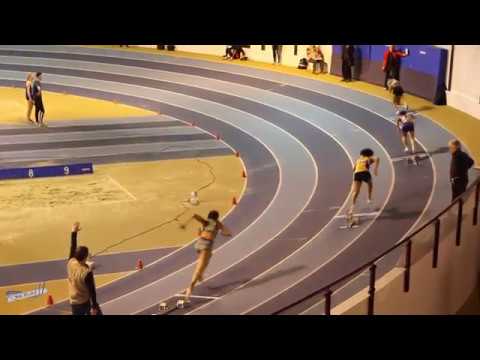 400m – Finale 3 – JUF – Championnat Régionaux Indoor 14/01/2017 – Eaubonne