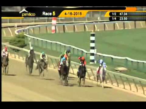 Pimlico 04/16/15 race 5