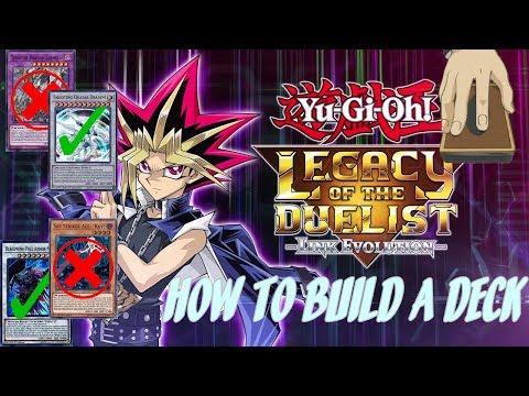 Yu-Gi-Oh! LOTD Link Evolution Tip 1: How To Build or Choose A Deck 8 Steps