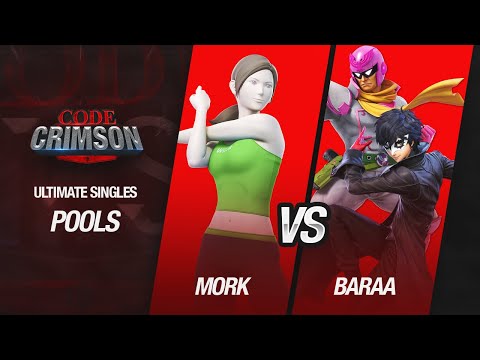Code Crimson Ultimate Singles Pools - Mork (Wii Fit Trianer) vs. Baraa (Joker, Captain Falcon)