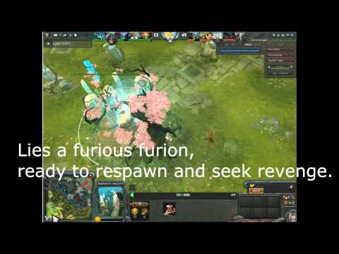 Troll Furion (nature's prophet) throne backdoor (cut)