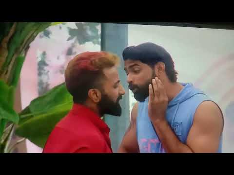Bigg boss season 6 rocky hit sijo #rocky #biggboss #physicalassault