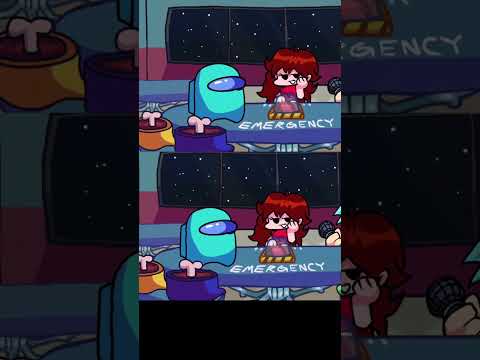 Girlfriend is IMPOSTER Part 2! FNF Imposter Amongus V4 #shorts #shortsfeed #youtubeshortsfeatures