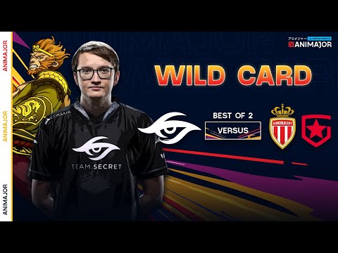 Team Secret vs AS Monaco Gambit Game 2 (BO2) | WePlay Animajor Wild Card