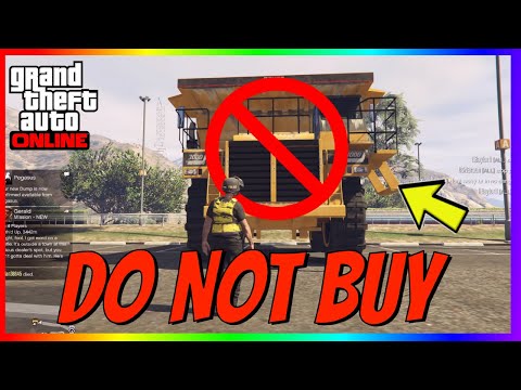 WHY YOU SHOULD NEVER BUY THE DUMP TRUCK IN GTA 5 ONLINE (WORST THINGS YOU SHOULD NEVER BUY)