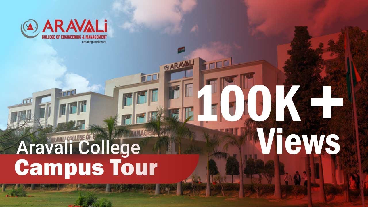 Aravali College campus tour video thumbnail