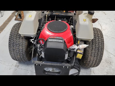 Exmark Lazer Z Engine retrofit kit from Repowerspecailists.com