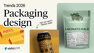 Vistaprint 10 notable packaging trends for 2026