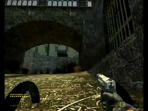 Half Life 2 - Chapter 3 Route Kanal: Past the military aircraft