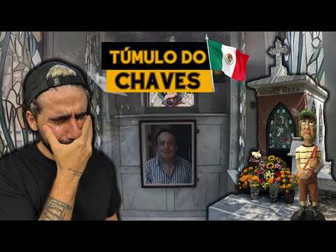 Visitei o TÚMULO do CHAVES, SEU MADRUGA E DONA CLOTILDE no México!