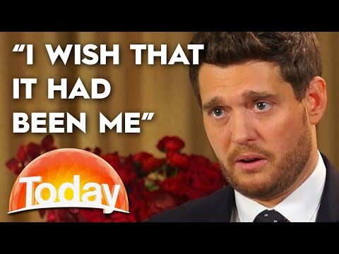 download lagu mp3 mp4 Michael Buble Son Cancer Free, download lagu Michael Buble Son Cancer Free gratis, unduh video klip Michael Buble Son Cancer Free