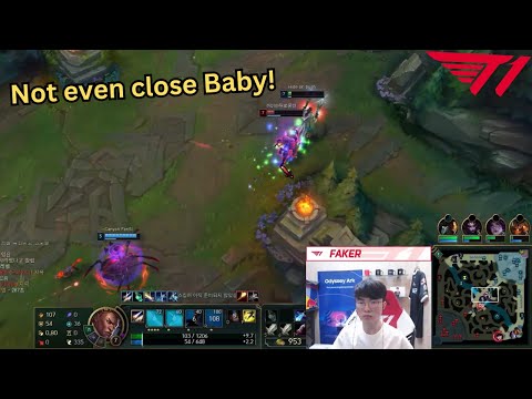 Don't Ever Gank Faker Again #faker #t1