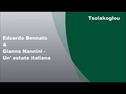 Gianna Nannini & Edoardo Bennato - Un' estate italiana, Lyrics