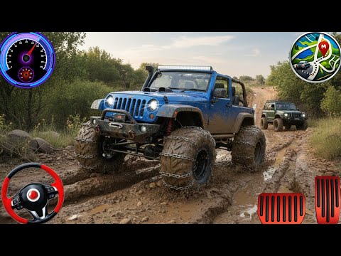 4x4 Offroad Jeep Driving Simulator 3D - Drive SUV 4x4 jeep Offroad Game - Android GamePlay part 2