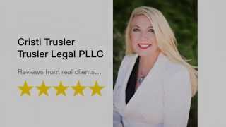 preview picture of video 'Trusler Legal Reviews from Real Austin Clients'