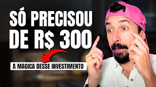 ESSA É A QUANTIA QUE VOCÊ PODERIA TER SÓ INVESTINDO R$ 300 TODOS OS MESES