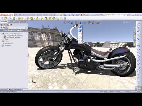 SolidWorks 2013 Tutorial | Scenes
