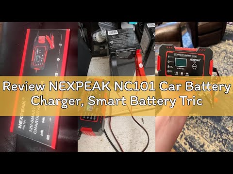 Review NEXPEAK NC101 Car Battery Charger, Smart Battery Trickle Charger 12V 6A Automotive Battery Ma