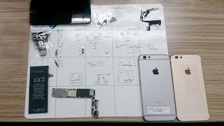 How to replace bare iPhone 6 rear housing? - Complete iPhone 6 teardown & assembly tutorial