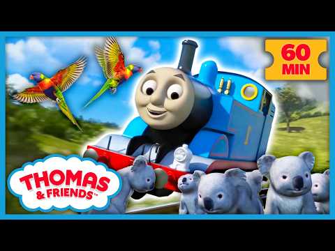 Thomas and His Big World Adventure! | Thomas & Friends | 60+ Minutes - Kids TV Series, Kingdom Kids Zone - Thomas & Friends