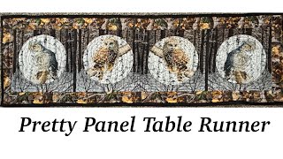 🧵 QUILT PANEL 🧵 Table Runner Project | GIFT IDEA | Straight Line and Free Motion Quilting