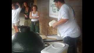 Making Pizza on the Big Green Egg