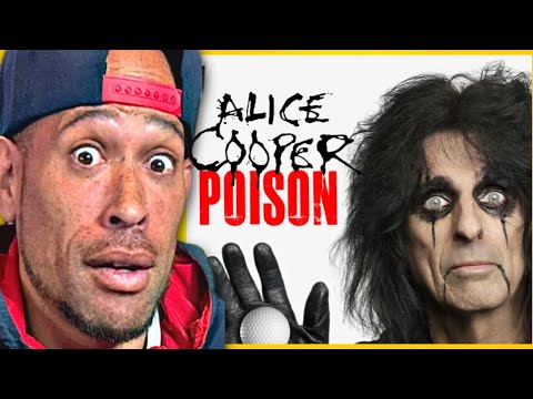 Rapper FIRST time REACTION to Alice Cooper - Poison!!