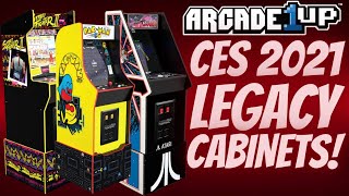 Arcade1Up CES 2021 Reveals! Capcom, Atari, Namco Legacy Cabinets Confirmed!