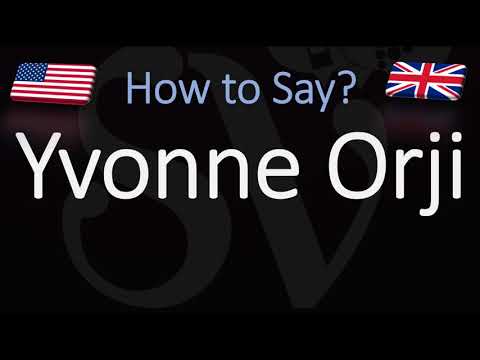How to Pronounce Yvonne Orji? (CORRECTLY)