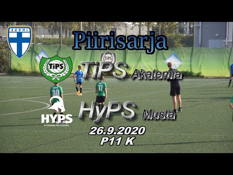 Piirisarja P11 K TiPS Akatemia - HyPS Musta 26.9.2020