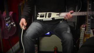Video thumbnail for Anygig Portable Traveller Guitar  (Model AGE-MW) great for travel, practice, hotel, backstage, etc by gearmanndude