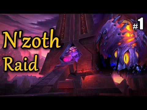 N'ZOTH RAID - Teil 1 Boss 1-6 Ny'alotha, die Erwachte Stadt- let's play wow 8.3 german deutsch