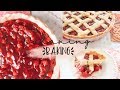 Cherry pie recipe from 1949//relaxing baking
