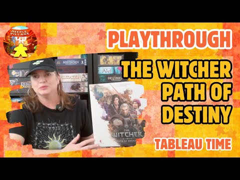 The Witcher Path of Destiny Board Game Runthrough