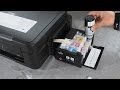 HOW TO REFILL INK IN EPSON L210 