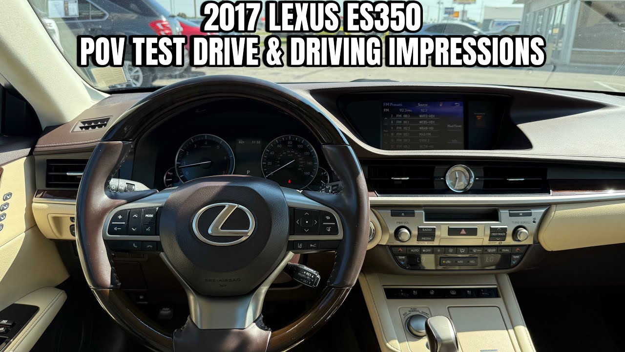 2017 Lexus ES350 POV Test Drive/Driving Impressions