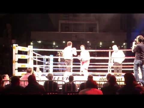 Bilal Laggoune wint met TKO vs Vjekoslav PERISIC