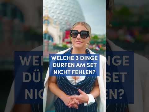 Diese drei Dinge dürfen für Beatrice am Set nicht fehlen!😊