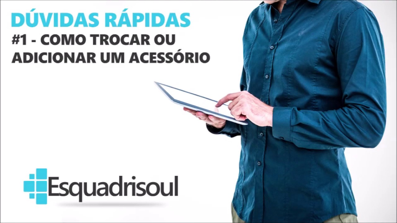 Como alterar um acessório