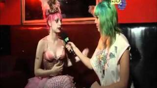 Complete Emilie Autumn's Interview for MTV Brazil (Part 1)