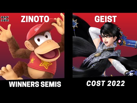 COST 2022 Winners Semis - Zinoto vs Geist - SSBU Smash Ultimate Tournament