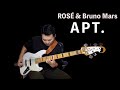 ROSÉ Bruno Mars APT Bass Cover Peter K Lee