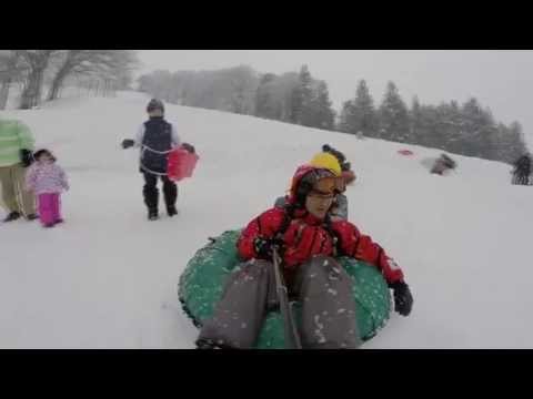 Nozawa Onsen Kids Park Japan 2014野沢温スキー場 GoPro
