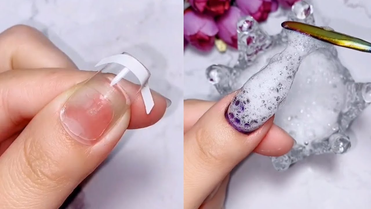 Oddly satisfying nail art & relaxing nail design compilation #1