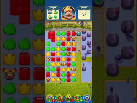 Statisfying Destroy Royal Match Level 1830 #games #royalmatch #music #short #statisfying #destroy
