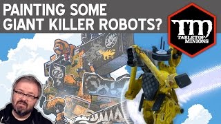 Painting Some Giant Killer Robots?