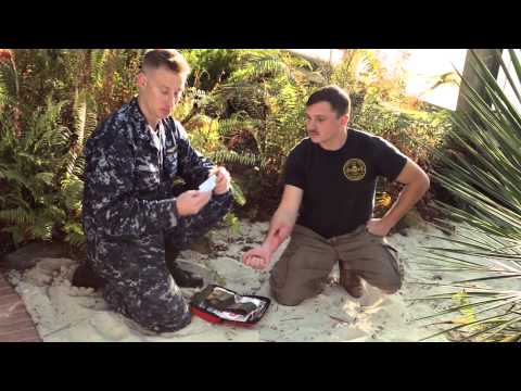 Navy Skills for Life – First Aid Training – Capillary Bleeding