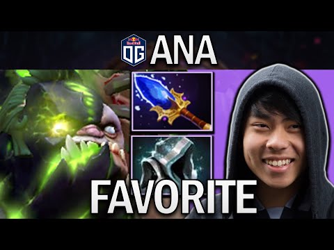 OG.ANA FAVORITE OFFLANER PUDGE IN 7.30 - DOTA 2 PRO GAMEPLAY