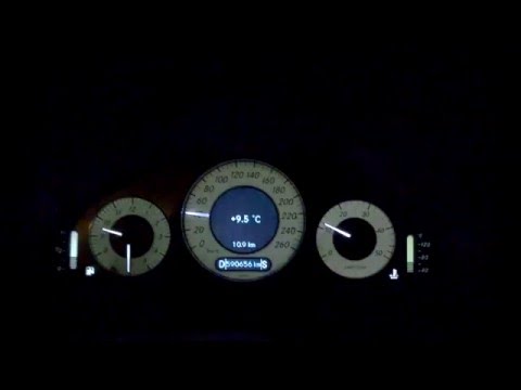 Mercedes-Benz W211 E320 CDI (204hp) - acceleration