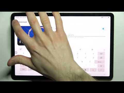 How to Enable or Disable Camera Watermark in SAMSUNG Galaxy Tab S8?